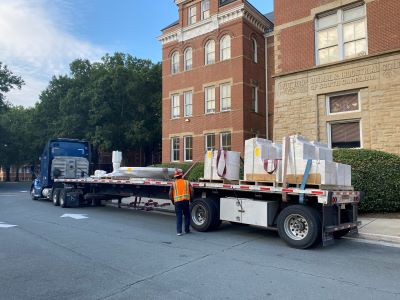 Fountain parts delivered