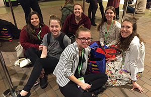 Students at the NCTE Conference