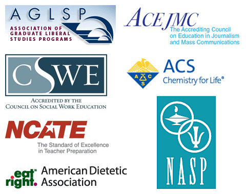CAS Accreditations logo collage