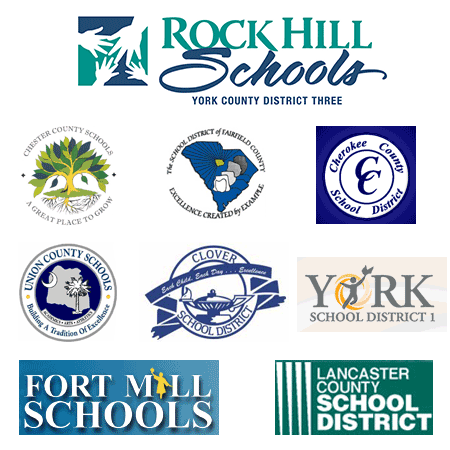 School Districts logo collage