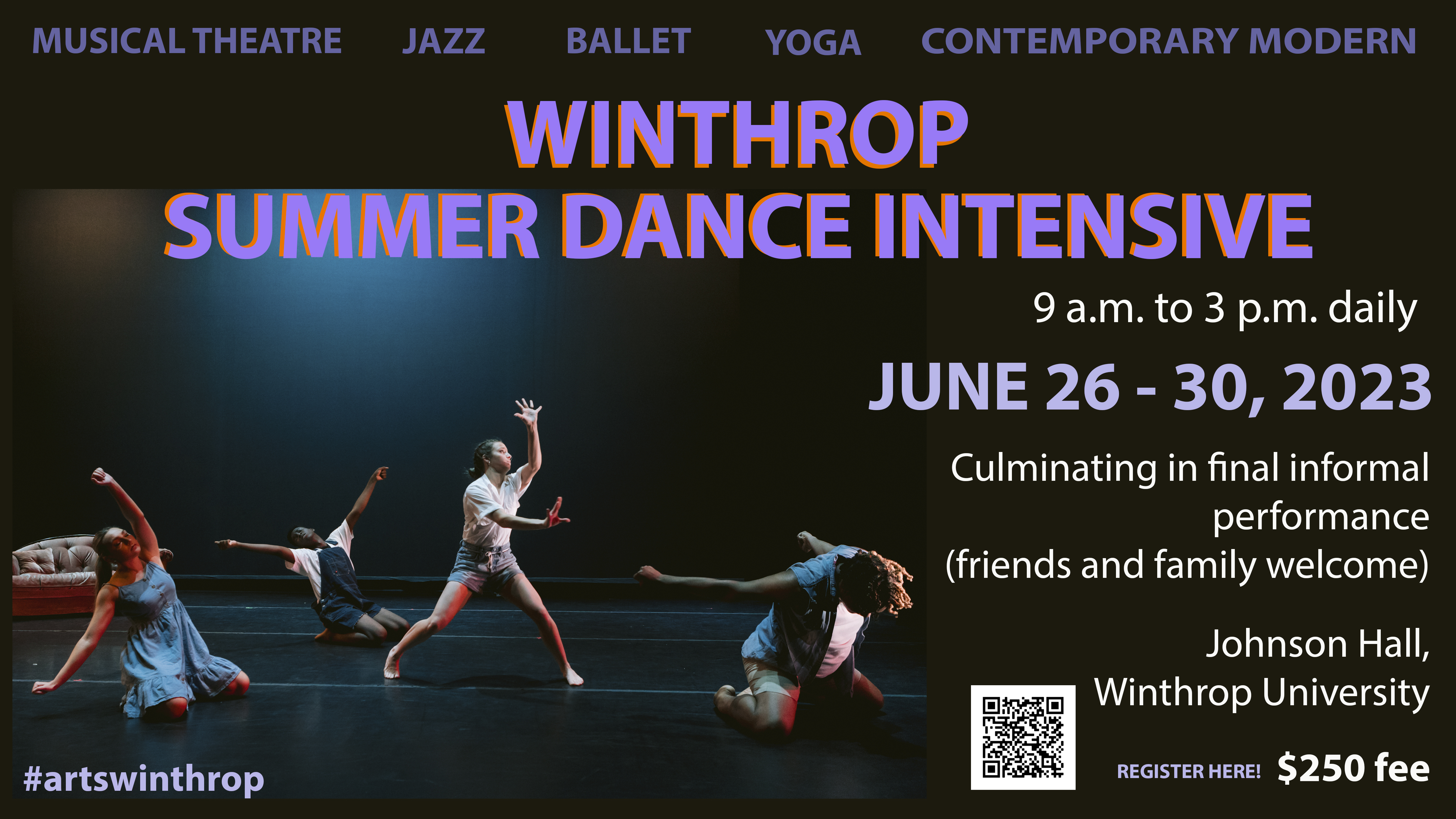 Summer Dance Intensive flyer