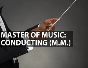 M.M. conducting image