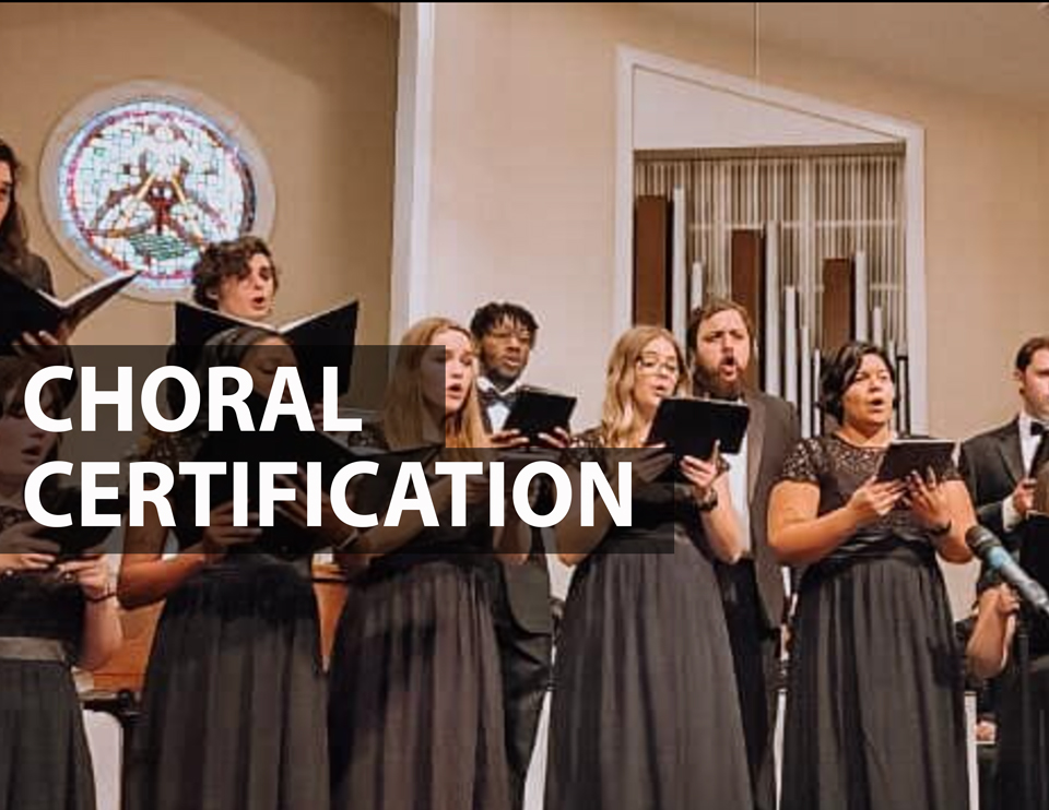 Choral Certification Image