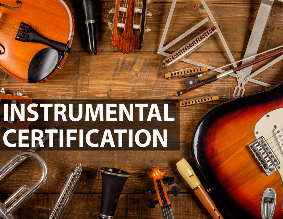 Instrumental Certification Image