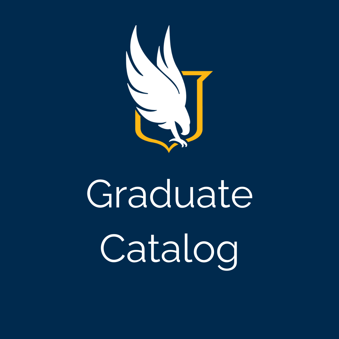 Graduate Catalog