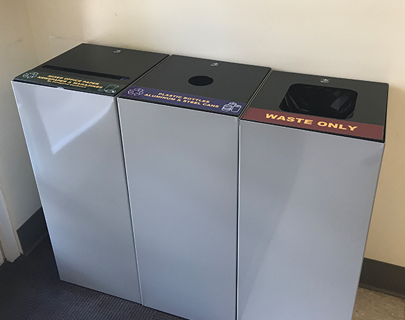 Centralized Waste and Recycling Station